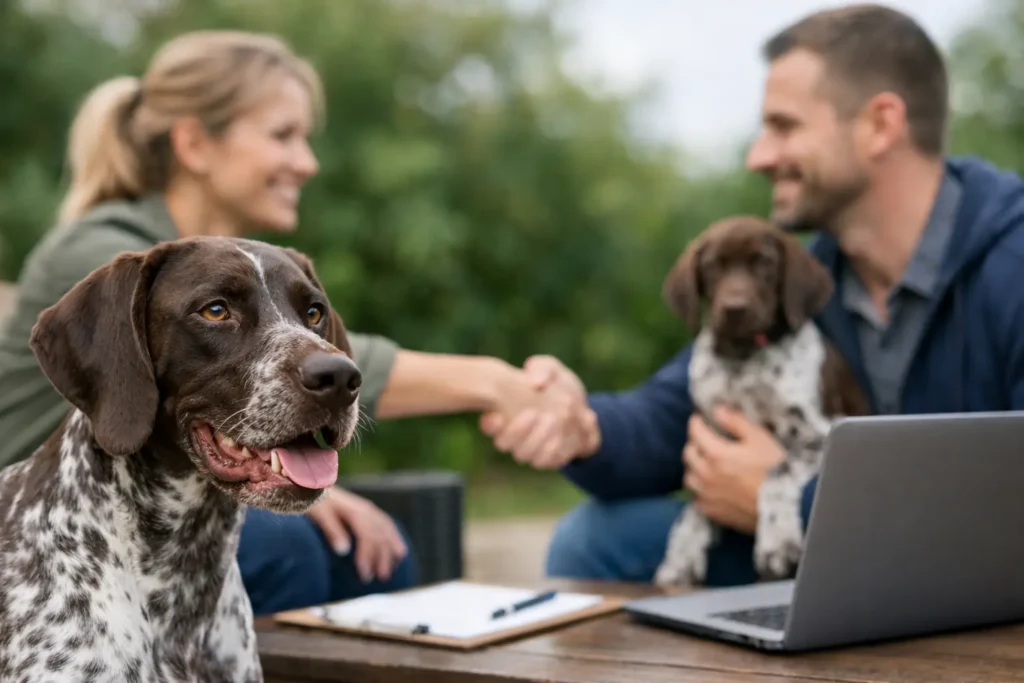 German Shorthaired Pointer Breeder Support After Purchase