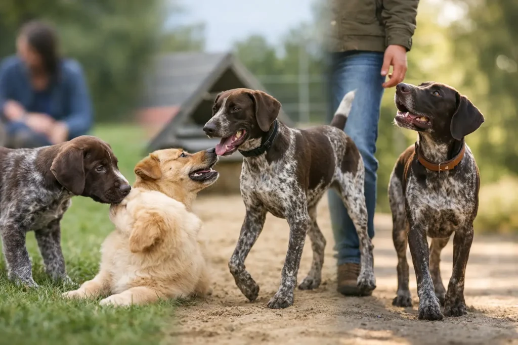 German Shorthaired Pointer Socialization Timeline