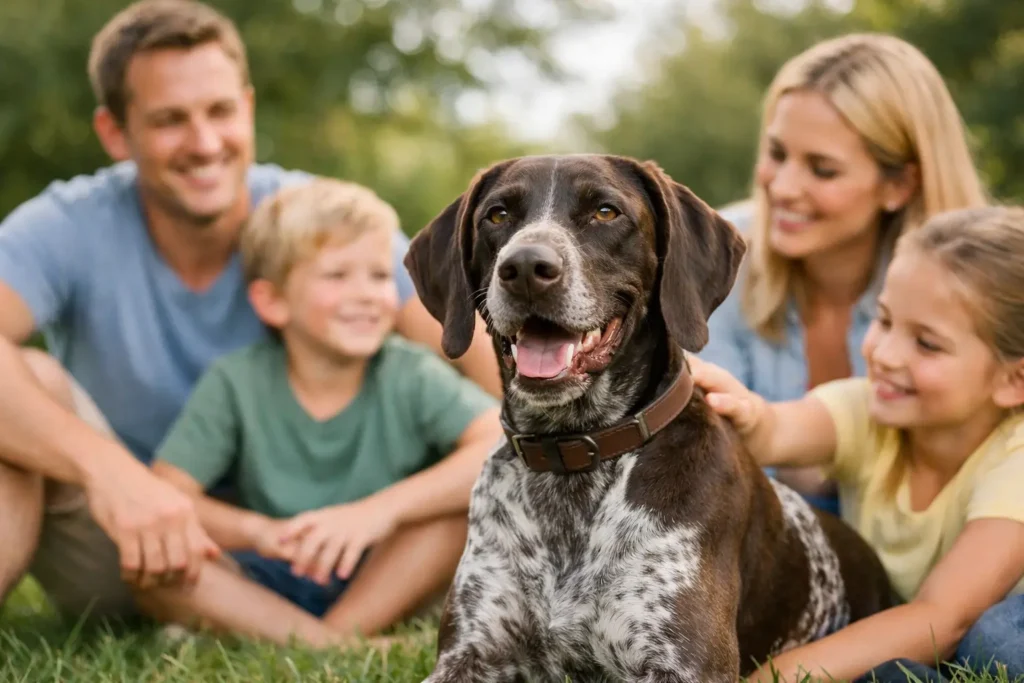 German Shorthaired Pointer Temperament With Families