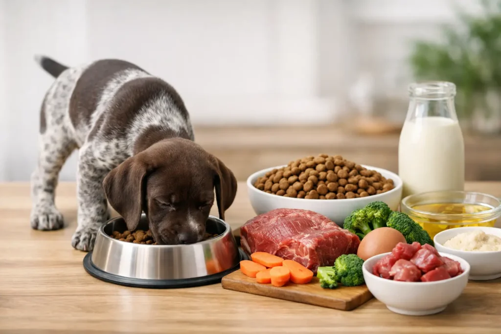 GSP Puppy Nutrition Plan for Healthy Growth