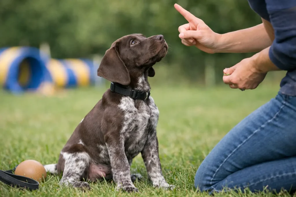 10 Best Commands for GSP Puppies