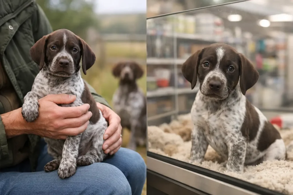 GSP Breeder Versus Pet Store: What to Know