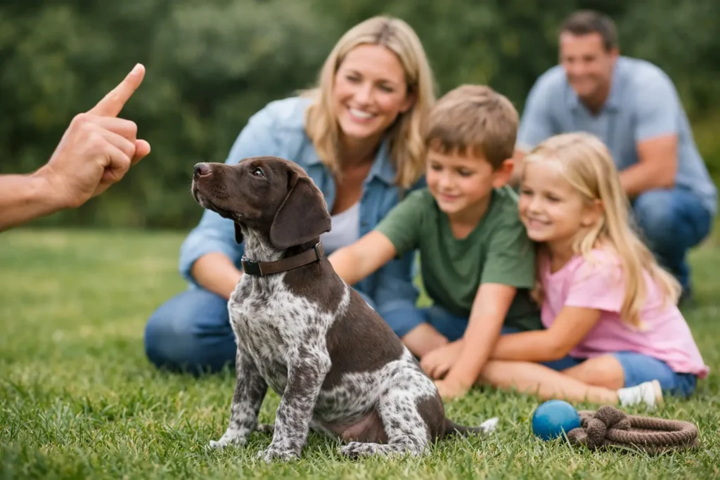 GSP Puppy Training Guide for Confident Family Dogs