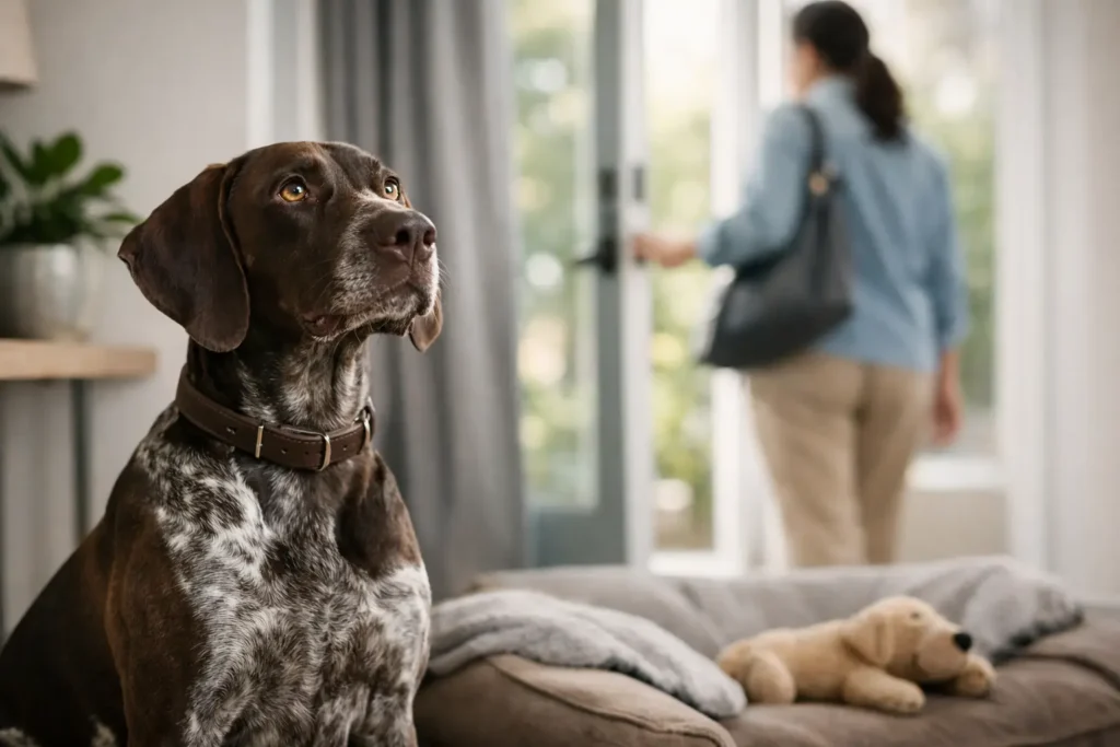 GSP Separation Anxiety Prevention Tips