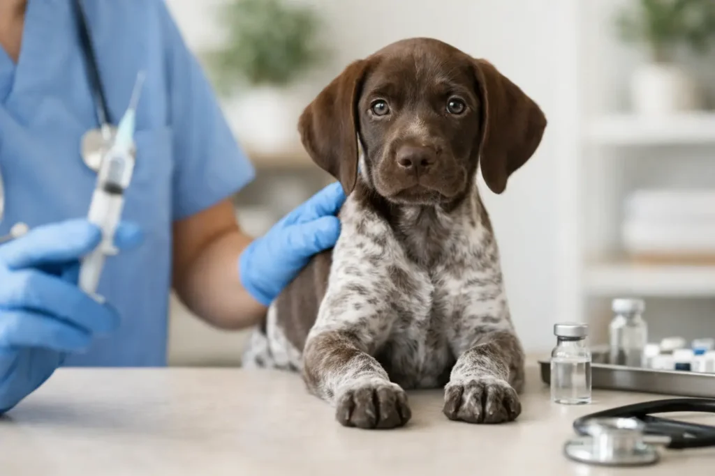 Vaccination Schedule for GSP Puppies Explained