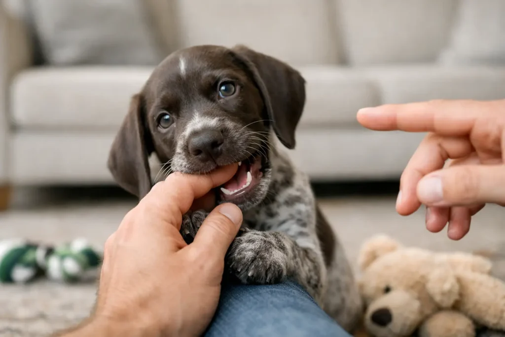 Why Do GSP Puppies Bite? Causes and Gentle Help