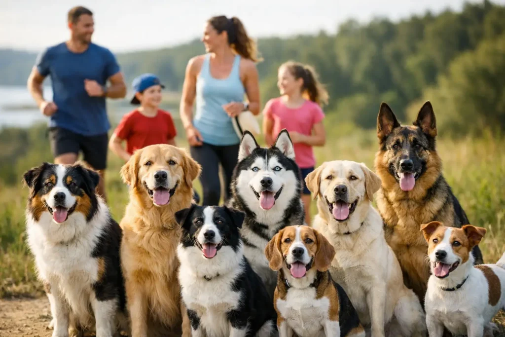 8 Best Dog Breeds for Active Families to Consider